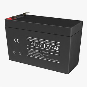 3d 12 volt battery generic