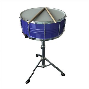 snare drum 3d model