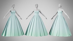 Dress 49 Blizzard Blue