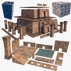 Pre-Columbian Aztec Buildings