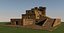 Pre-Columbian Aztec Buildings 3D