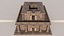 Pre-Columbian Aztec Buildings 3D