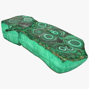 3d model malachite stone