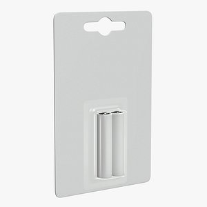 3D model battery package pack