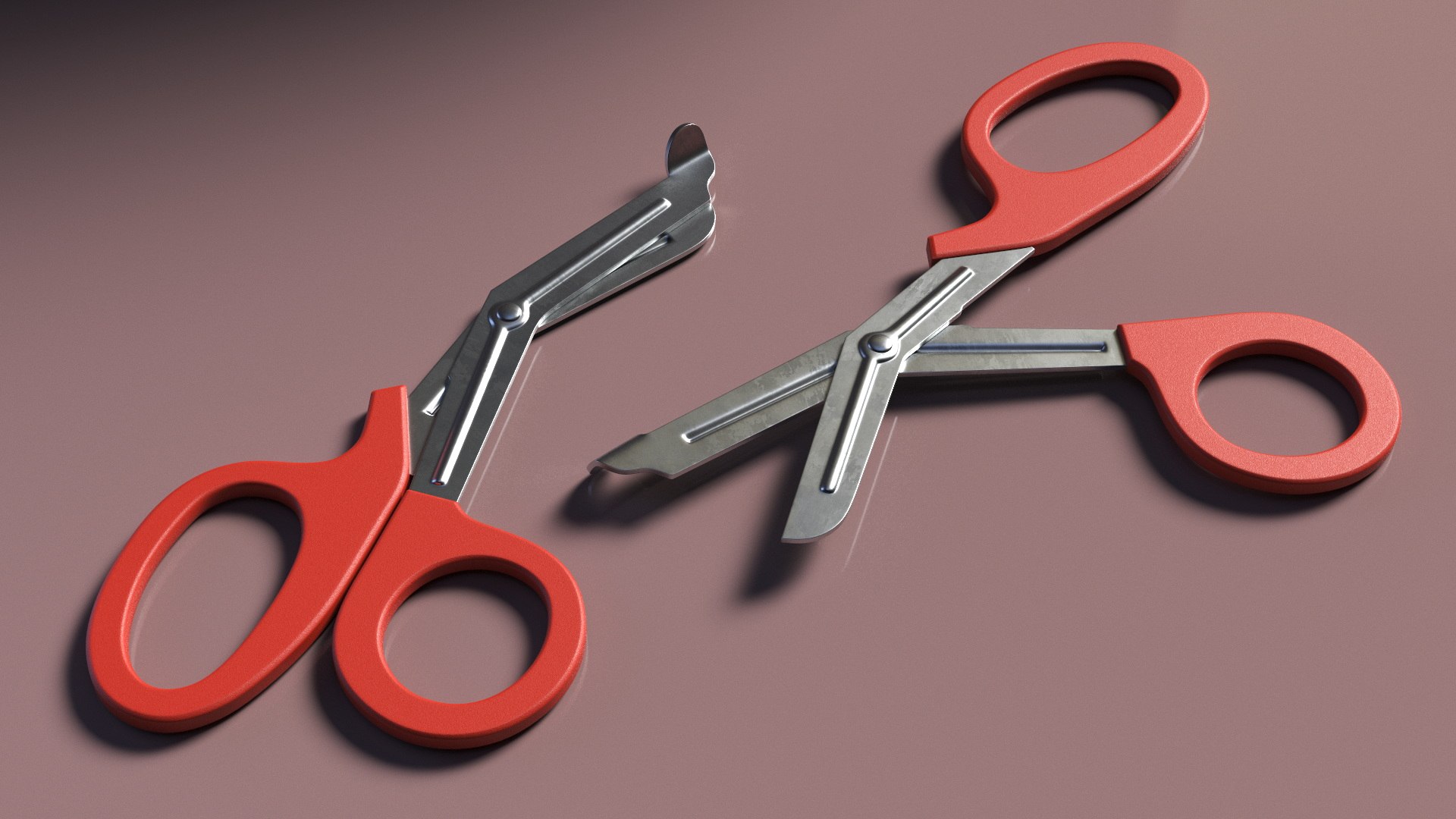 Rescue Medical Scissors 3D Model - TurboSquid 2410967