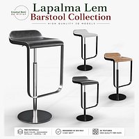 Lapalma Lem Barstool Collection