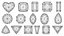 Gemstone Shapes 3D Model Set - Low-Poly Jewellery Collection Low-poly 3D model