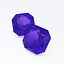 Gemstone Shapes 3D Model Set - Low-Poly Jewellery Collection Low-poly 3D model