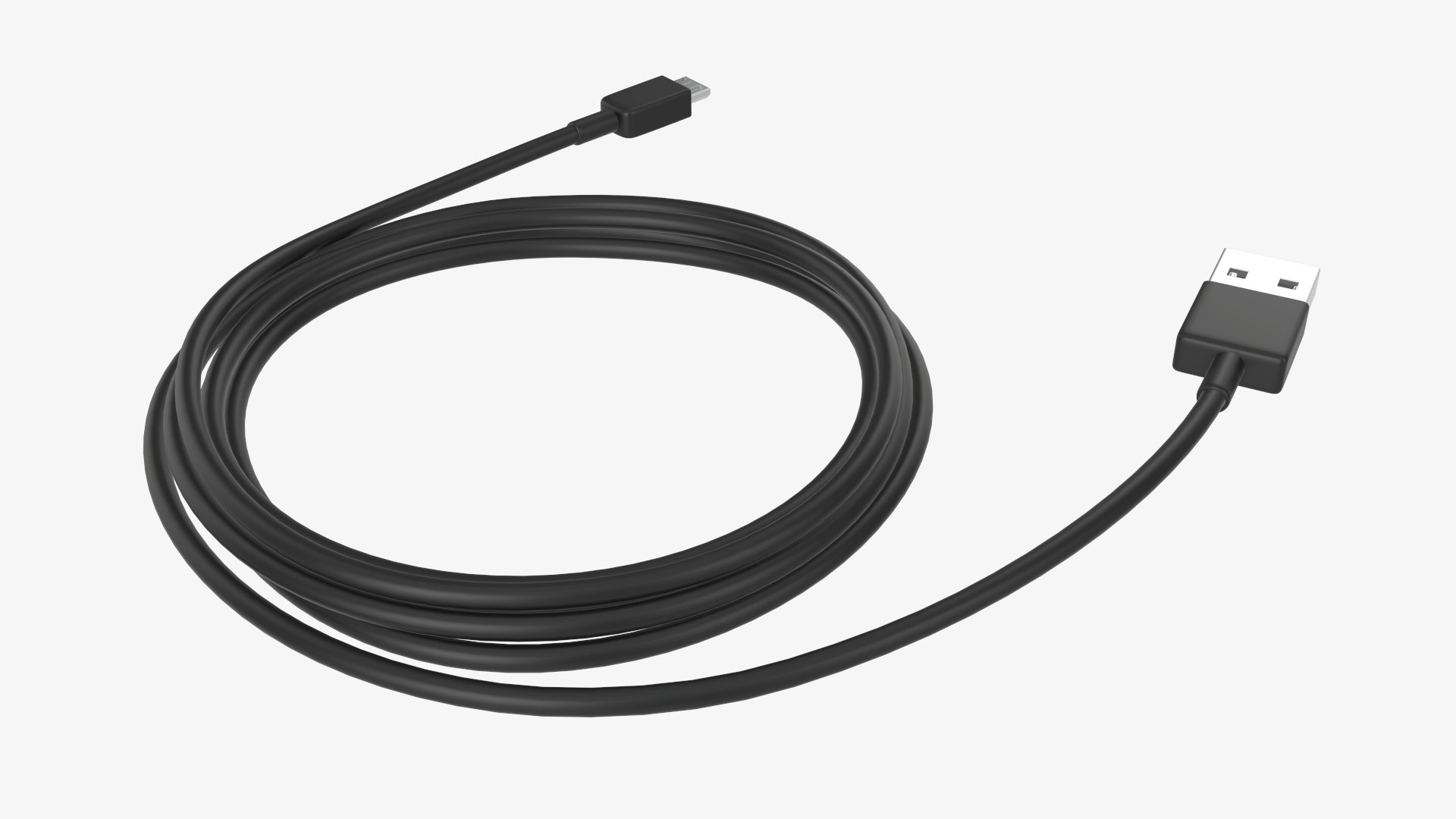 Micro Usb Cable 3D - TurboSquid 1698137