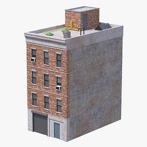 Apartment Building 5 3D