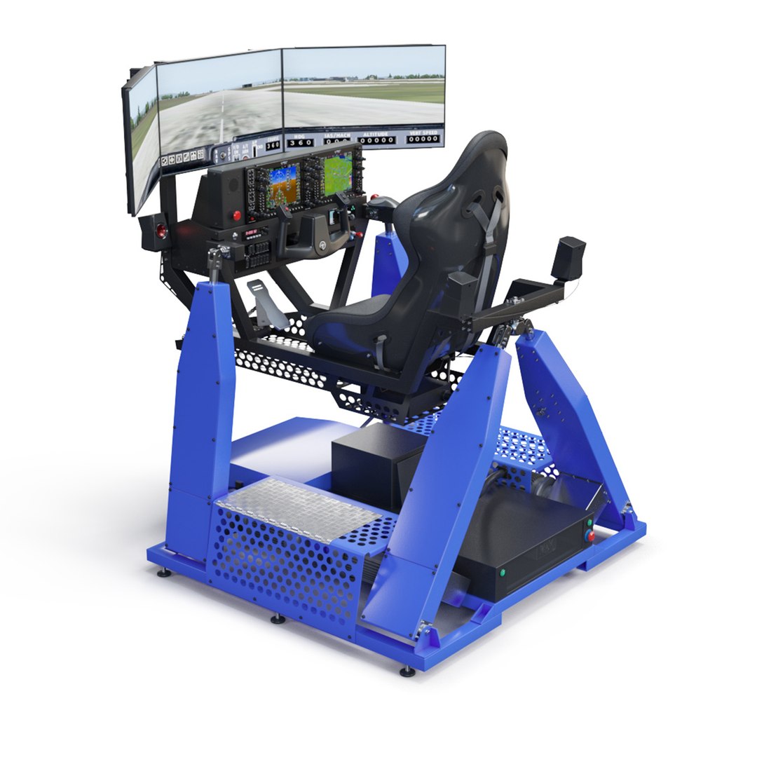 3D Model Flight Simulator - TurboSquid 1775350