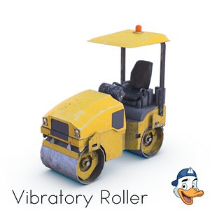 3D vibratory roller