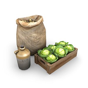 3d max food supplies