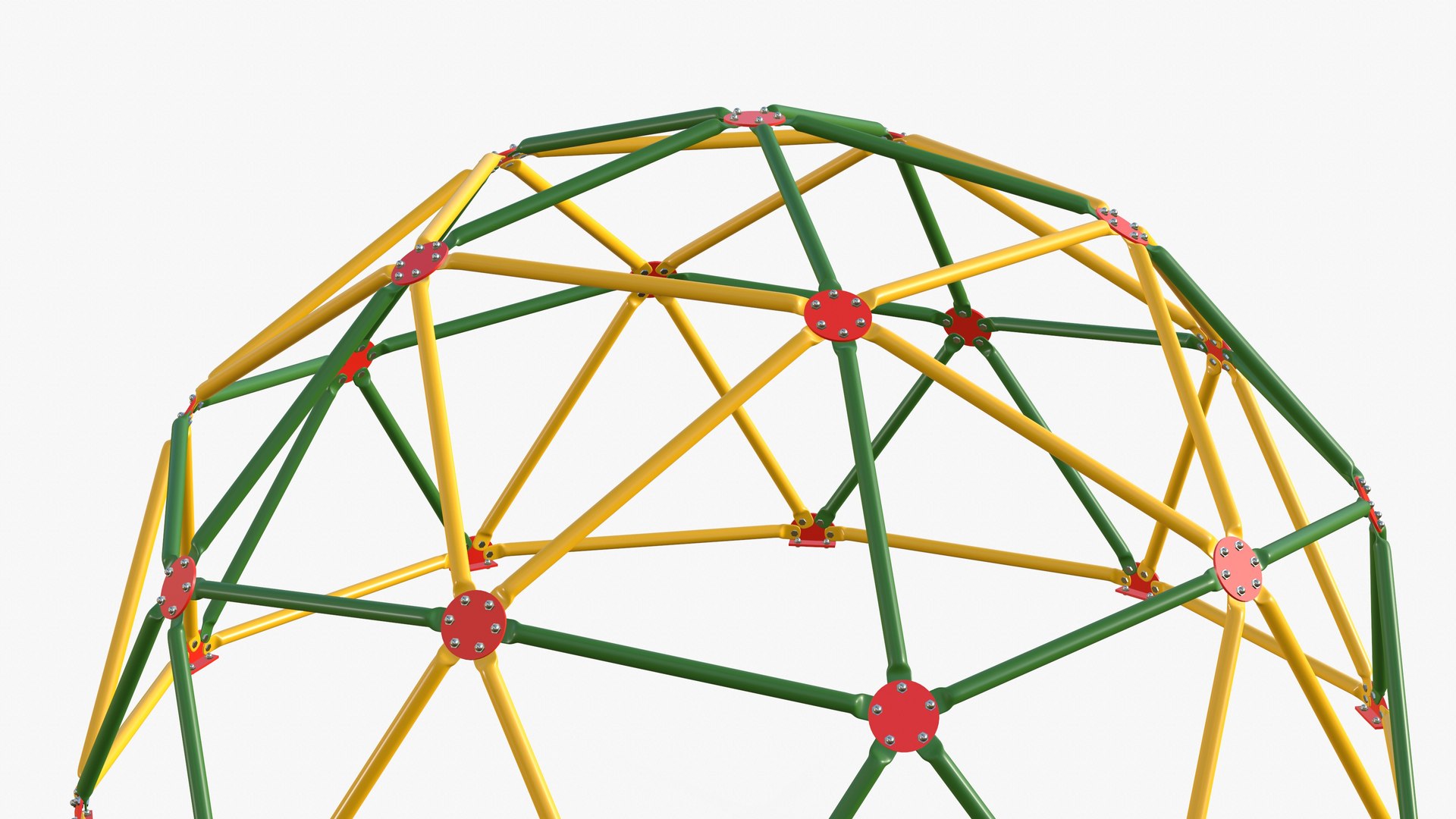 3D Geodesic Dome Playground Climbing Model - TurboSquid 1903364