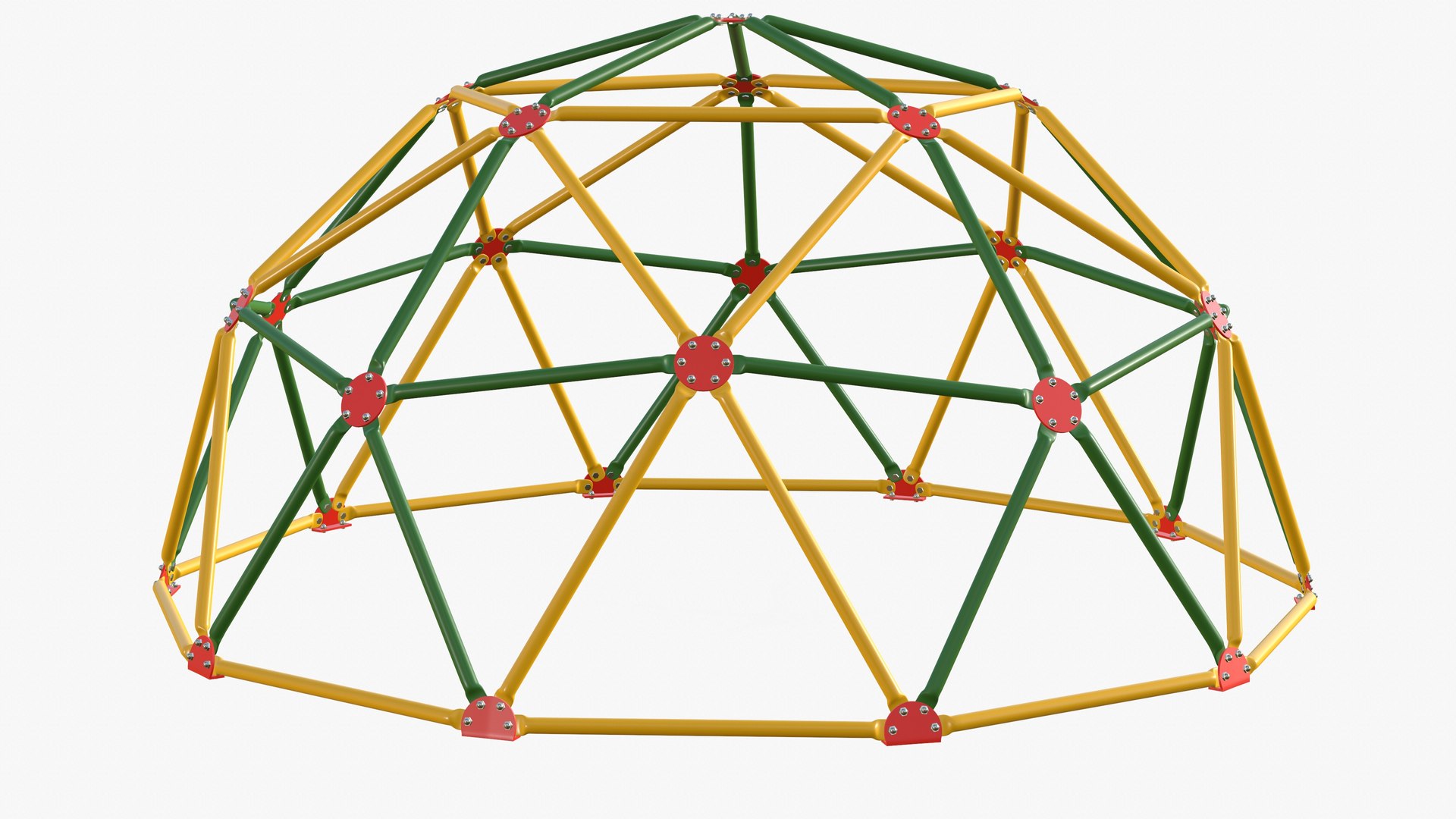 3D Geodesic Dome Playground Climbing Model - TurboSquid 1903364