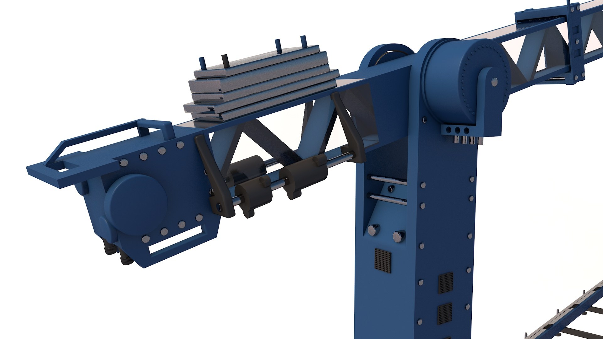 Technodolly Camera Crane 3D Model TurboSquid 1728857