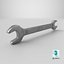 Open End Spanner Low-poly PBR
