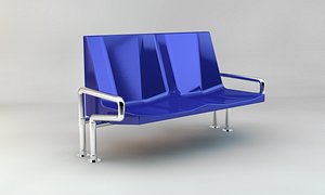 Subway Double Public Bench