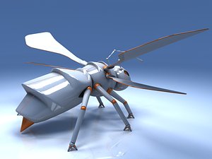 robot insect 3d model