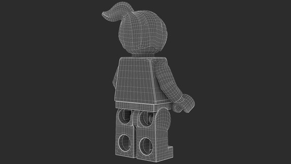 modelo 3d Lego Minifigura Mujer 2 - TurboSquid 2201113