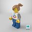 Lego Minifigur weiblich 2