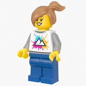 Lego Minifig Female 1