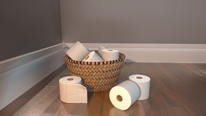 tissue basket 3D model