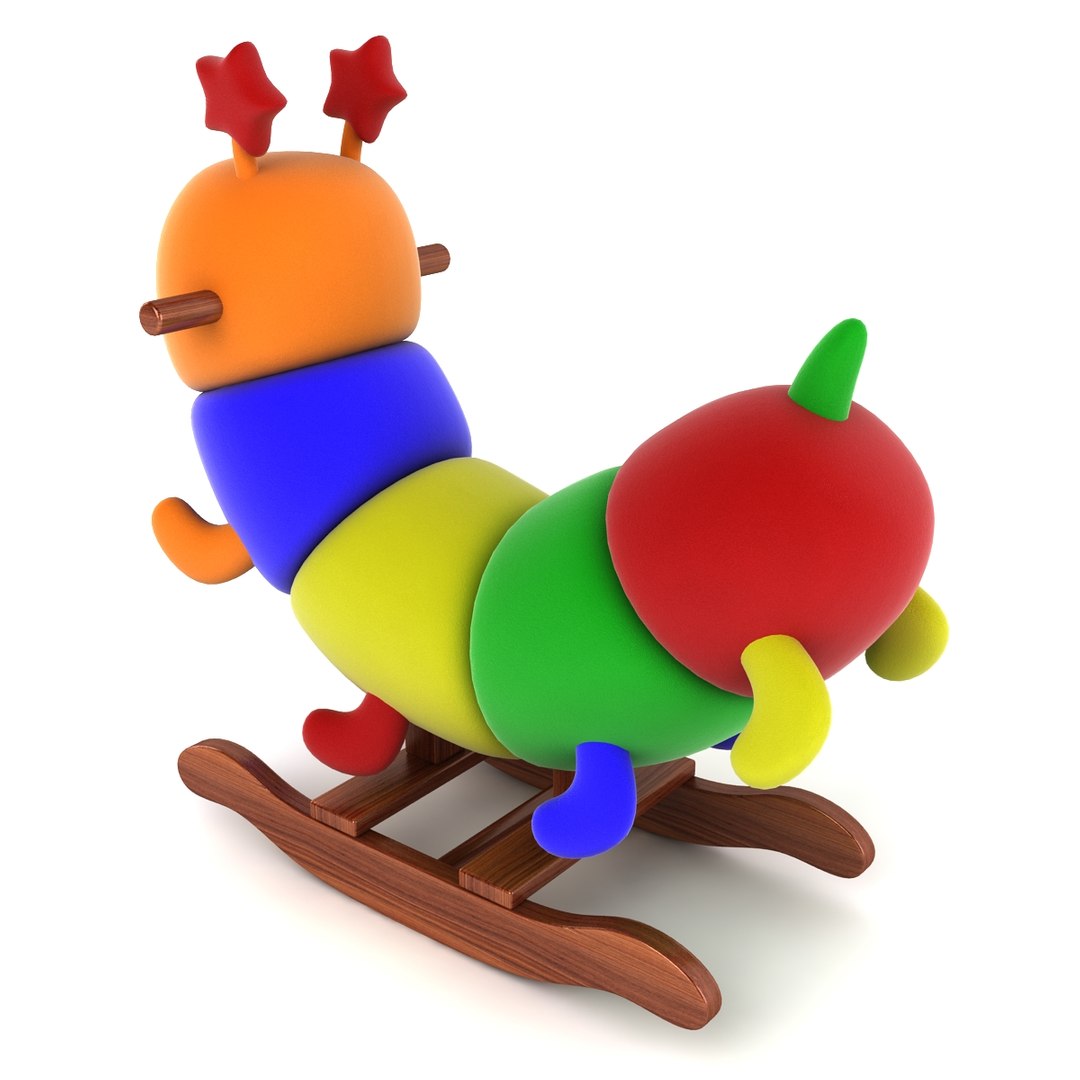 Obj Caterpillar Rocking Chair