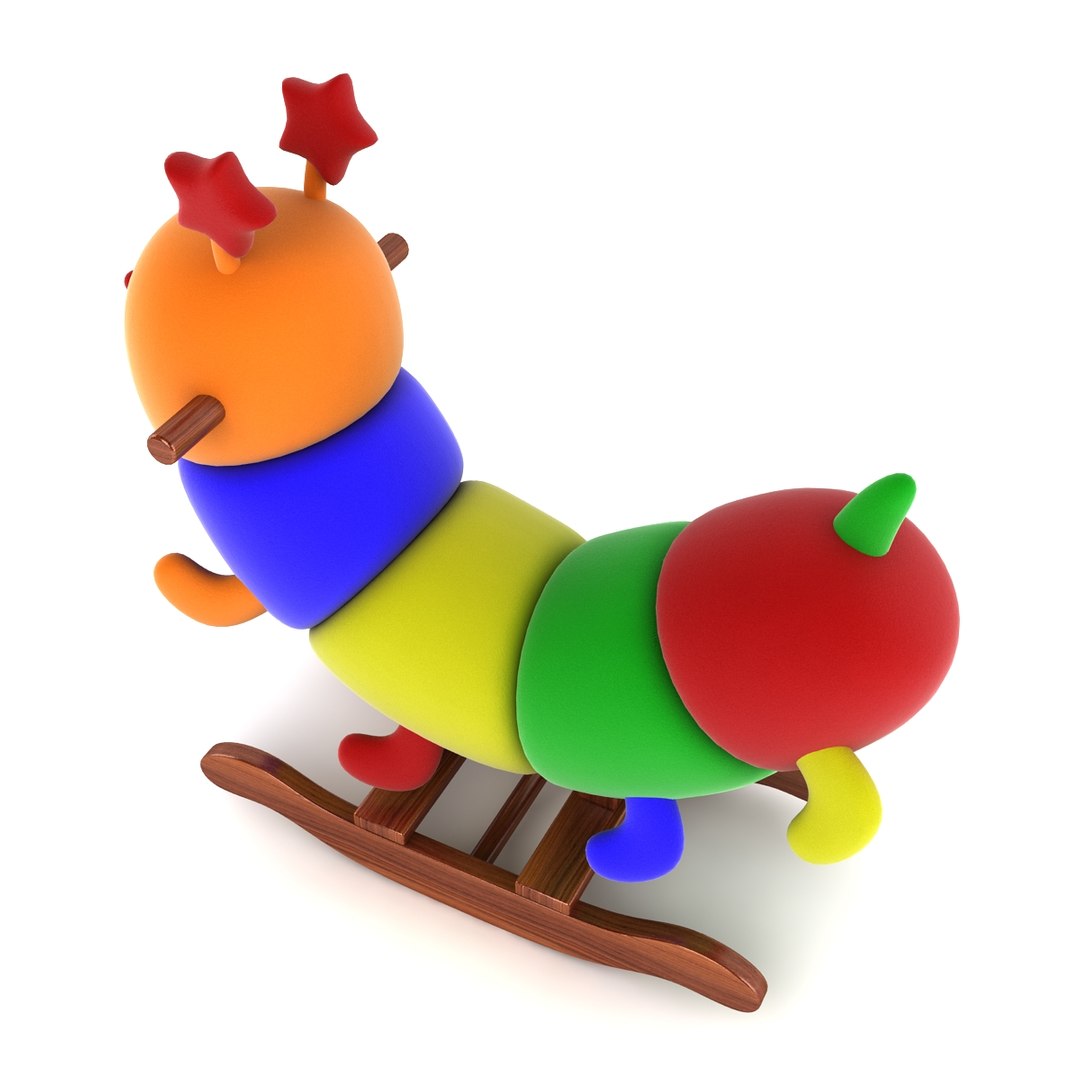 Obj Caterpillar Rocking Chair