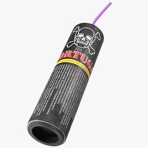High Power Firecracker with Fuse