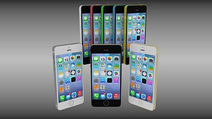 iphone 5s 5c obj