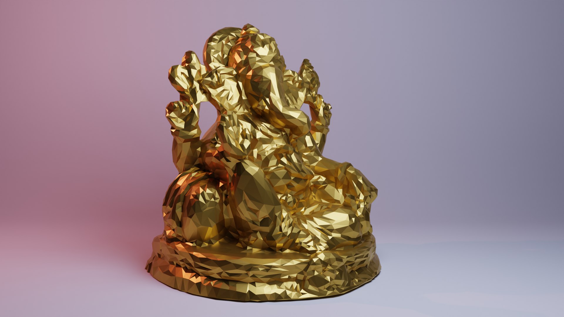 Free 3D Model Lord Ganesha - TurboSquid 2260374