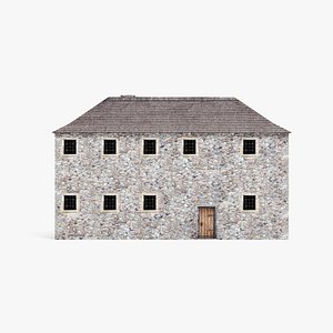 3D medieval house