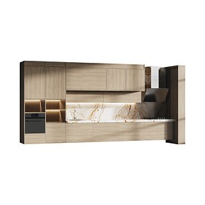 3D model Modern kitchen 28