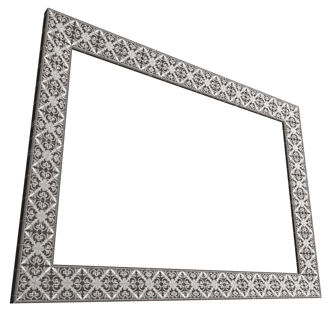Classic Frame 025 3D Model - TurboSquid 1873912