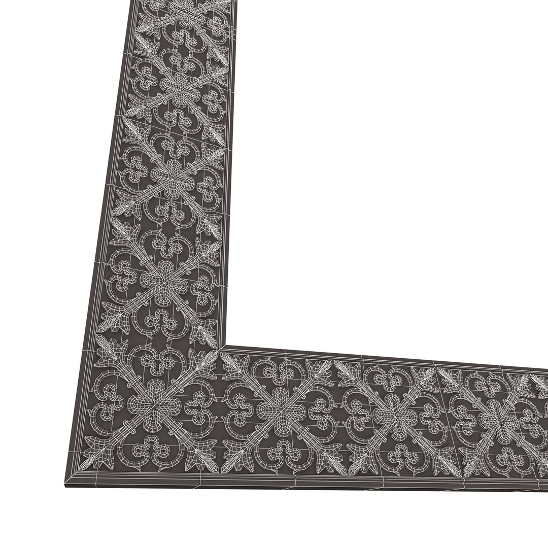 Classic Frame 025 3D Model - TurboSquid 1873912