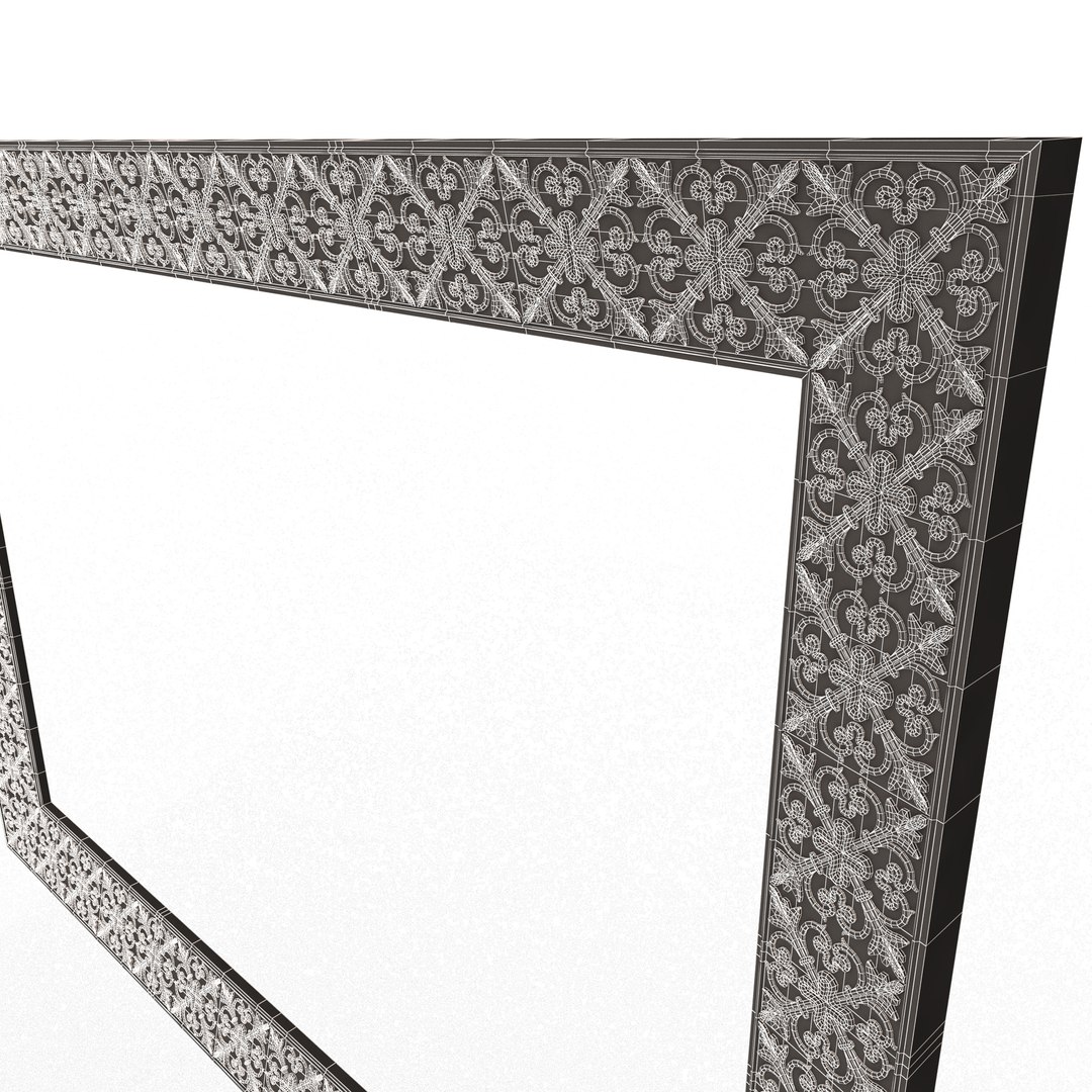 Classic Frame 025 3D Model - TurboSquid 1873912