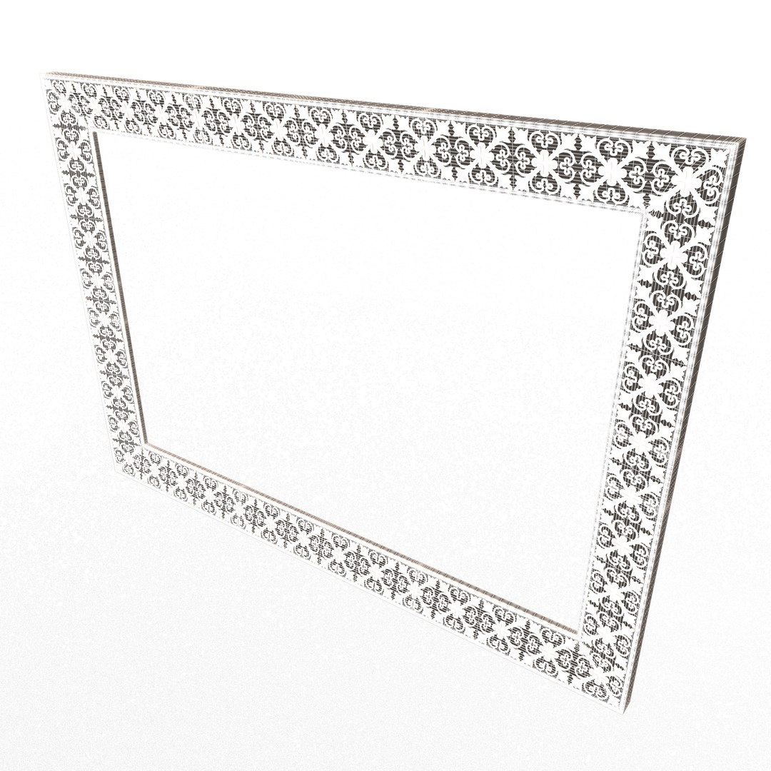 Classic Frame 025 3D Model - TurboSquid 1873912