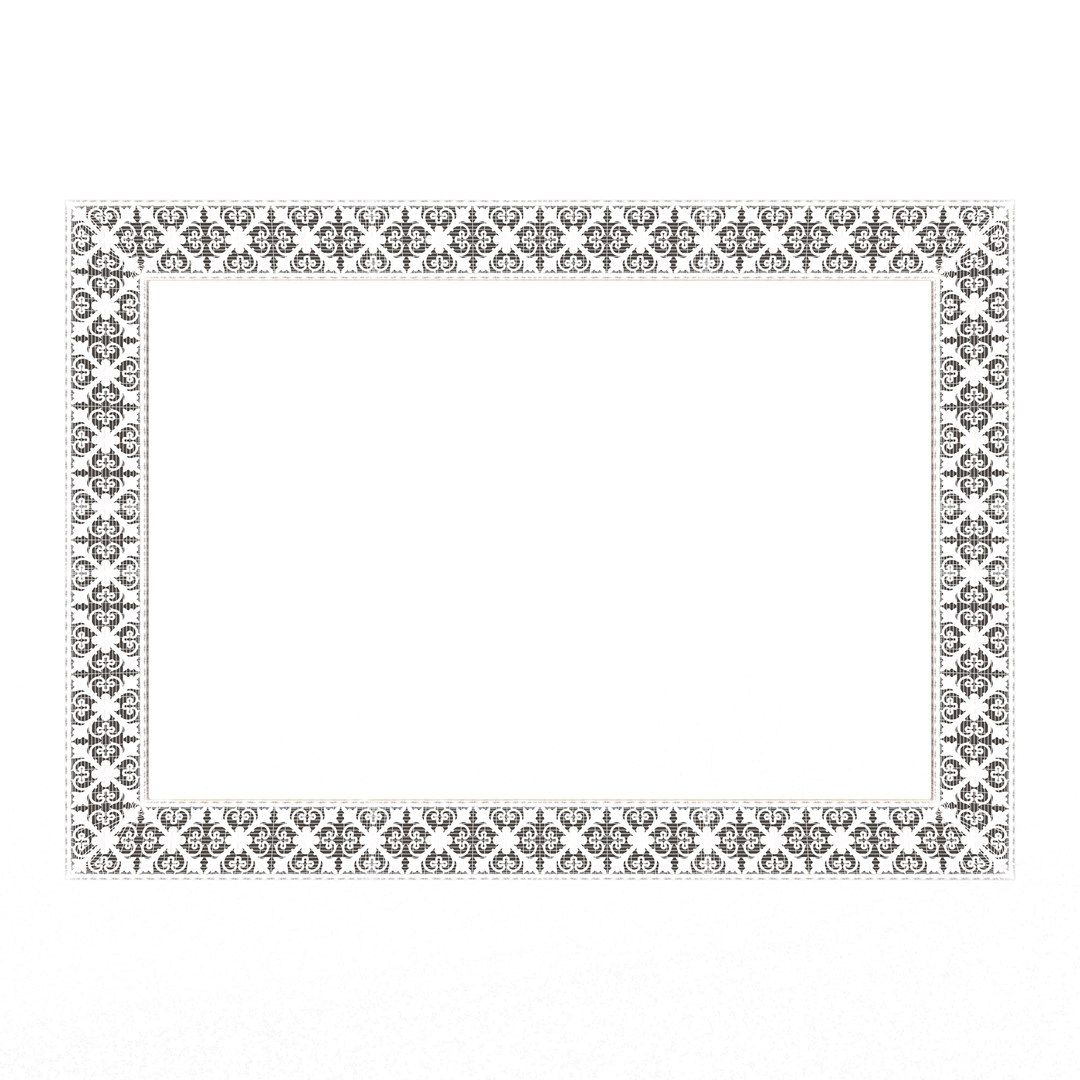 Classic Frame 025 3D Model - TurboSquid 1873912