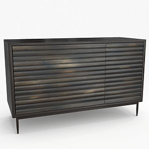 3D Burnham File Credenza model