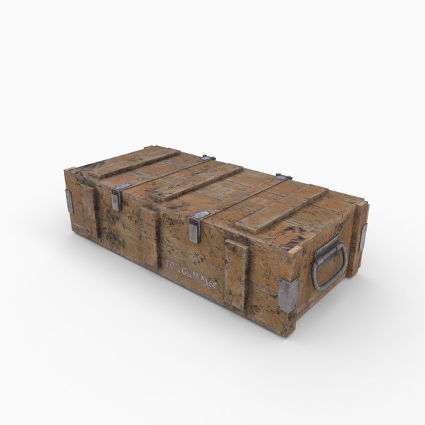 Ammo crate 3D model - TurboSquid 1585850