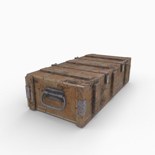 Ammo crate 3D model - TurboSquid 1585850