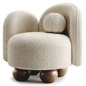 3D Armchair Manon