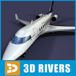 Bombardier challenger 605 06 by 3DRivers