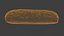 Photorealistic scan of grain bun