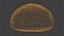 Photorealistic scan of grain bun