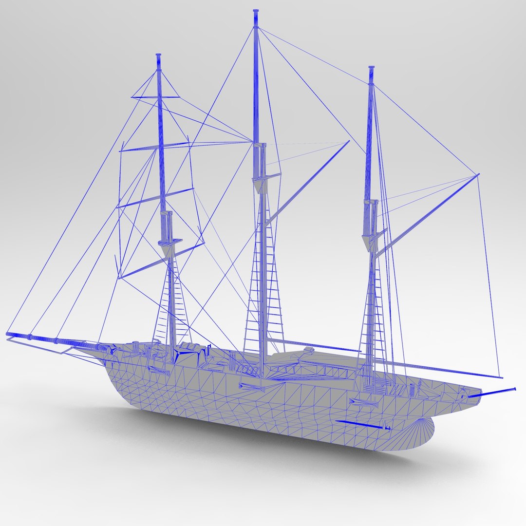 3D Santa Ship - TurboSquid 1566328