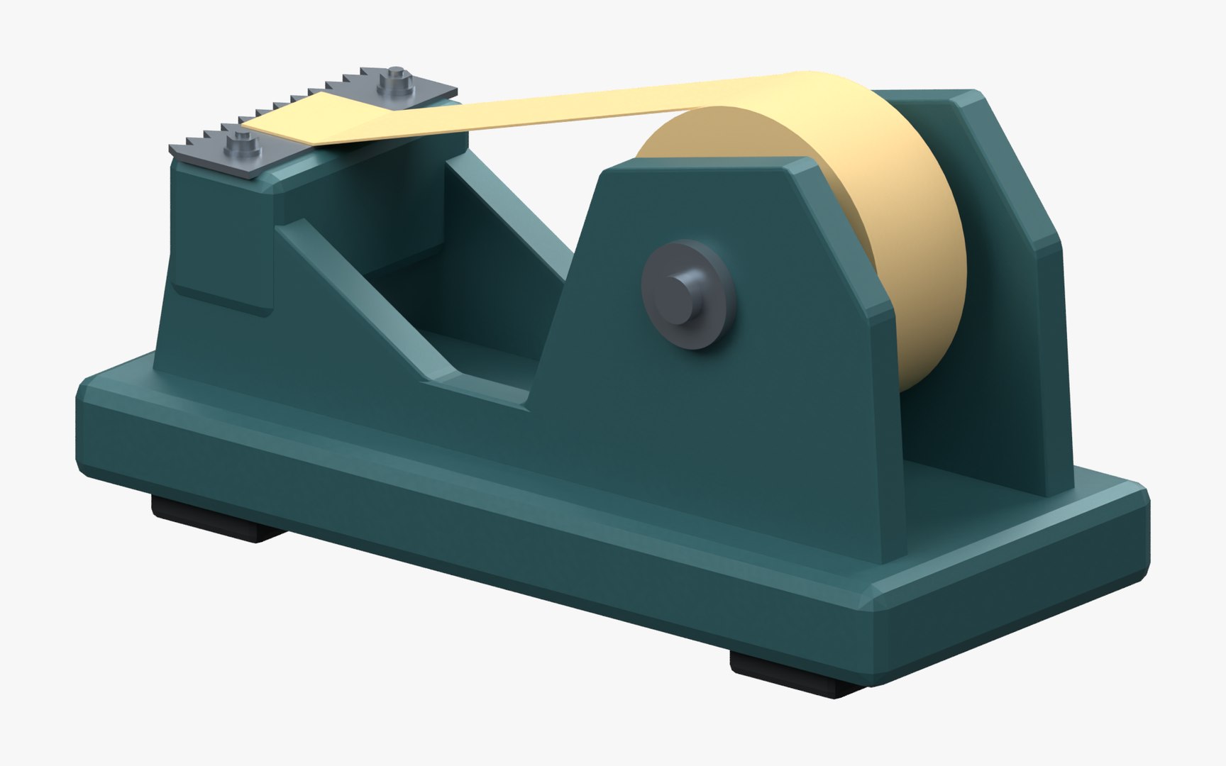 3D Desk Tape Dispenser with Kraft Roll and Serrated Cutter model https://p.turbosquid.com/ts-thumb/kD/6vIWXB/md/03rearcradle/png/1792173379/1920x1080/fit_q87/faa64fa96dd97645b986fefe062ac96a86630daf/03rearcradle.jpg