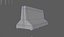 Traffic barriers Low-poly