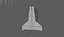 Traffic barriers Low-poly